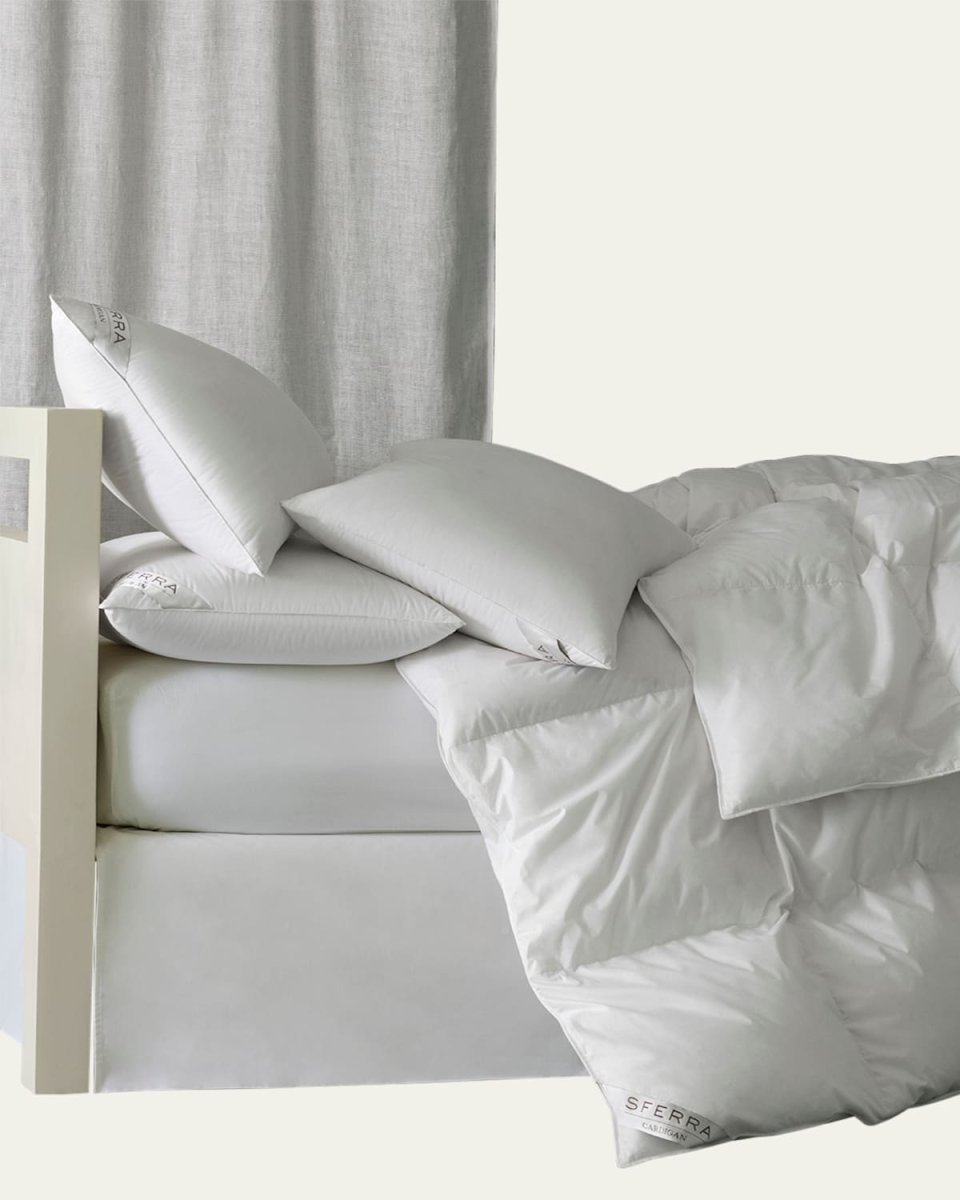 800-Fill European Down Firm Queen Pillow